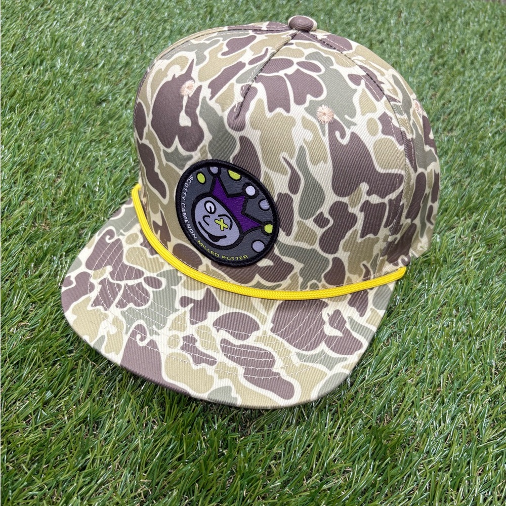 Scotty Cameron Jackpot Johnny Camouflage Hat Snapback New